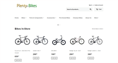 Desktop Screenshot of plentyofbikes.com